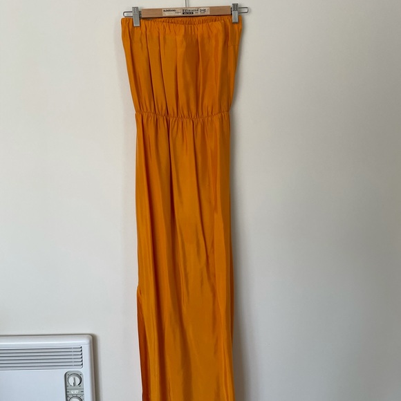 Silk maxi dress